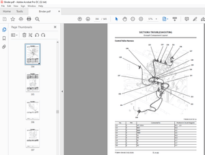 Hitachi ZX 890LCH-7 890LCR-7 Hydraulic Excavator Troubleshooting Technical Manual PN:TTJBR41 - PDF D