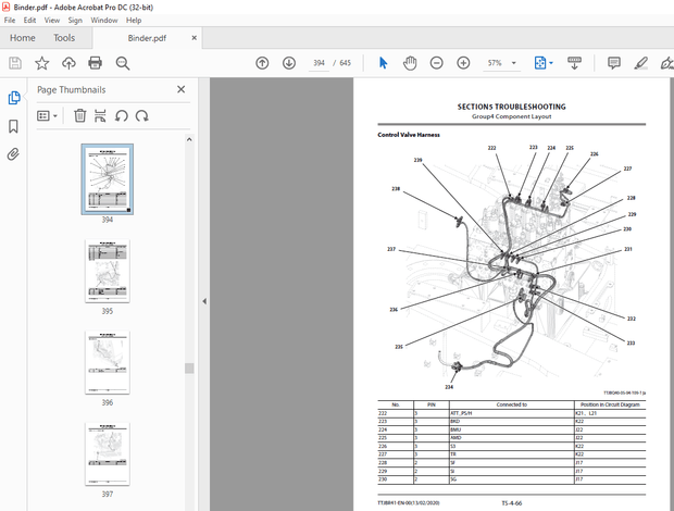 Hitachi ZX 890LCH-7 890LCR-7 Hydraulic Excavator Troubleshooting Technical Manual PN:TTJBR41 - PDF D