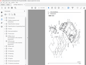 Ammann ASC 220 Single Drum Roller Workshop Manual 3027587 - PDF