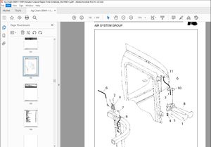 Ag Chem 994H 1194H RoGator Chassis Repair Time Schedule Manual_542704D1C – PDF DOWNLOAD