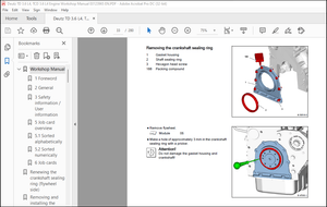 Deutz TD 3.6 L4, TCD 3.6 L4 Engine Workshop Manual 03123965 EN – PDF DOWNLOAD