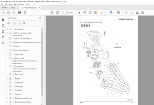Ammann ASC 220 Single Drum Roller Workshop Manual 3041672 PDF