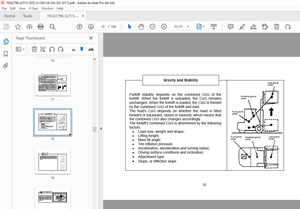 UTILEV UT15PFE UT35PFE 1.5T-3.5T Electrical 4-Wheel Forklift Truck Operation Manual - PDF