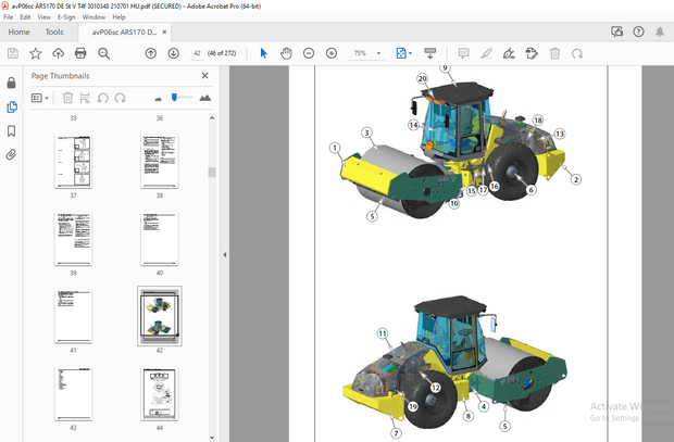 AMMANN ARS 170 HASZNÁLATI UTASÍTÁS 3010348 - PDF DOWNLOAD