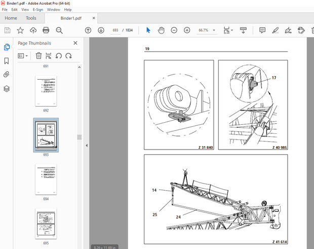 Terex Crane AC 300 Operator &amp; Maintenance Manual – PDF DOWNLOAD