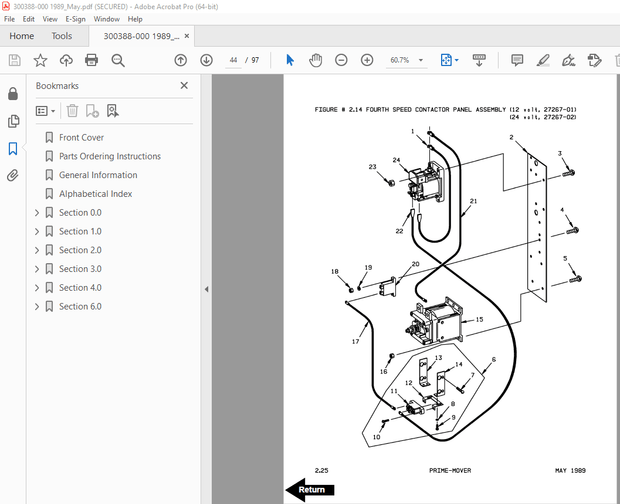 BT Prime Mover PE60W Warehouser Electric Low Lift Truck Parts Manual - PDF DOWNLOAD