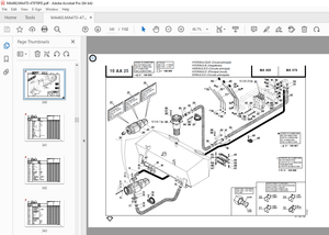 Manitou Forklift MA 460 MA 470 Parts Manual – PDF DOWNLOAD