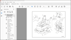 Gehl Manitou 1050R 1050R (EU) 1050R X-SERIES Skid-Steer Loader Parts Manual 50950261 – PDF DOWNLOAD
