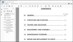Komatsu SA6D140-H-1 Series Diesel Engine Shop Manual SEBM036200 – PDF DOWNLOAD