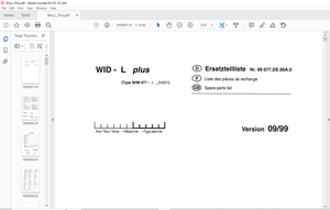 Pottinger Agricultural Daralo WID – L plus Spare parts list Manual – PDF DOWNLOAD