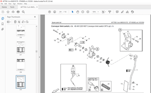 Ammann AFT 700-3 sn KM3010170 - AFT700-3 sn STV31358 Parts Manual - PDF