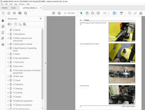 Ammann ARX 36-2 ARX 40-2 ARX 45-2 Tandem Roller Workshop Manual - PDF