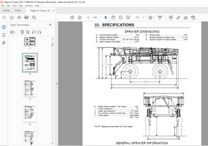 Hagie Hi-Tractor STS 12 Sprayer Operator’s Manual 493311 – PDF DOWNLOAD