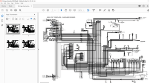 Crown Forklift MAX50 AX50 EPA TORQFLOW – GASOLINE ENGINES WIRING SCHEMATIC MANUAL – PDF DOWNLOAD