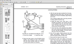 Komatsu HD1500-5 Dump Truck Operation &amp; Maintenance Manual SERIAL NUMBERS A30072A30076 PDF DOWNLOAD