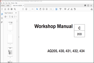 Volvo Penta AQ205, 430, 431, 432, 434 Workshop Manual_295055848 – PDF DOWNLOAD