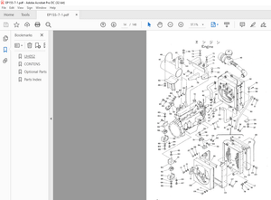 Hitachi Hydraulic Excavator UH052 Parts List Manual(EP155-7-1) – PDF DOWNLOAD