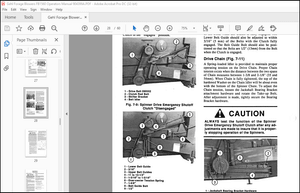 Gehl 1540 1560 1580 Forage Blowers Operator’s Manual 904399A – PDF DOWNLOAD