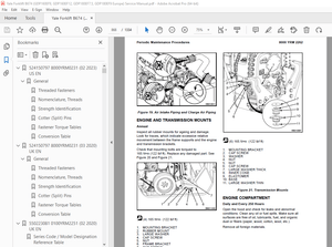 Yale Forklift B674 (GDP160EF9, GDP160EF12, GDP180EF7.5, GDP180EF9 Europe) Service Manual - PDF