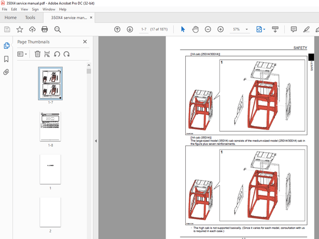 Link-Belt 350X4 Excavator REPAIR WORKSHHOP MANUAL WLSM3507-03LX - PDF DOWNLOAD
