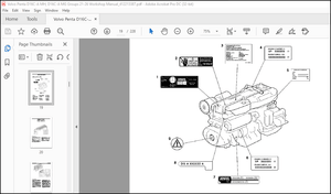 Volvo Penta D16C-A MH, D16C-A MG Groups 21-26 Workshop Manual_412213387 – PDF DOWNLOAD