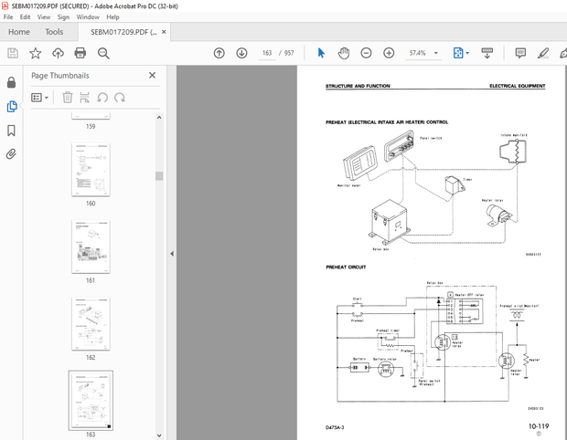 Komatsu Bulldozer D475A-3 Shop Manual SEBM017209 - PDF DOWNLAD