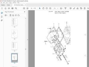 Iseki TX2140 Tractor 2 &amp; 4 Wheel Drive Parts Manual - PDF DOWNLOAD