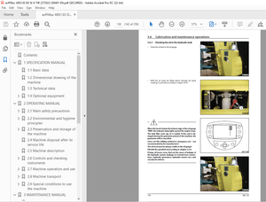 Ammann ARS 130 Single Drum Roller Operating Manual 2373023 - PDF