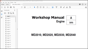 Volvo Penta MD2010 MD2020 MD 2030 MD2040 Workshop Manual_35925775 – PDF DOWNLOAD