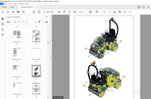 AMMANN ARX 12-2 ARX 16-2 ARX 20-2 ROULEAU TANDEM MANUEL D&#x27;UTILISATION - PDF