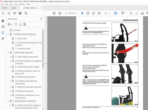 Ammann ARX 36-2 ARX 40-2 ARX 45-2 Tandem Roller Operating Manual PDF 