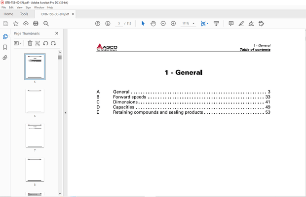 AGCO NA RTA series tractors Technician Service Book Workshop Service Manual – PDF DOWNLOAD