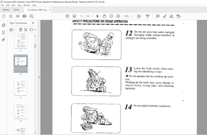 FURUKAWA UNIC HYDRAULIC CRANE URV370 Series Operation &amp; Maintenance Manual PDF DOWNLOAD