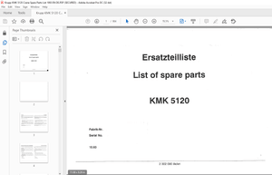 KRUPP KMK 5120 Crane Parts Manual EN_DE – PDF DOWNLOAD