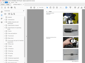 Ammann ARX 23-2 ARX 26-2 Tandem Roller Workshop Manual - PDF