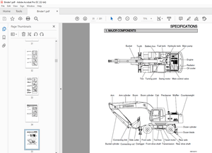 Hyundai R200W-7A Wheeled Excavator Operator’s Manual 2023 – PDF DOWNLOAD