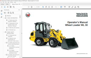 Wacker Neuson Wheel Loader WL 30 Operators Manual_231820729 - PDF DOWNLOAD