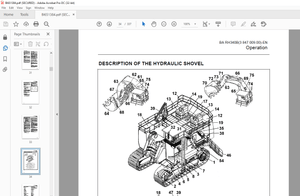 Cat Bucyrus 6060, 6060FS Hydraulic Shovel Operation and Maintenance Manual BI651384 – PDF DOWNLOAD