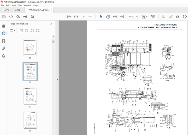 Manitowoc Crane MLC300 Parts Manual 605562 – PDF DOWNLOAD