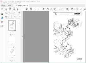 Komatsu Hydraulic Excavator PC8000-1E Shop Manual – PDF DOWNLOAD