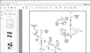 Gehl SL3510 Gasoline SL3610 Diesel Skid Loader Operator’s Manual 903654 – PDF DOWNLOAD