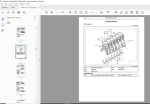 KCM E13C-VV DIESEL(General Information Engine Diagnosis)Wheel Loaders 90Z7 &amp;92Z7 Shop Manual PDF