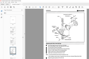 Taylor-Dunn ET 1-50 72 Volts Operation &amp; Maintenance With Parts Manual S.NO 104500 &amp; up -PDF DOWNLOA