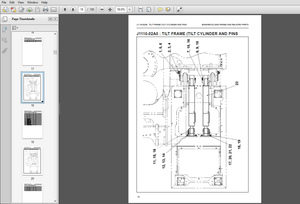 Komatsu PC340LCD-7K, PC340NLCD-7K Hydraulic Excavator Parts Manual Book (K40575 and up) PDF
