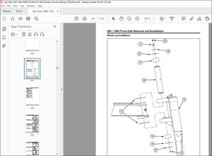 Ag Chem 884 1084 SS884 SS1084 SSc1084 RoGator Service Manual 79032955A – PDF DOWNLOAD