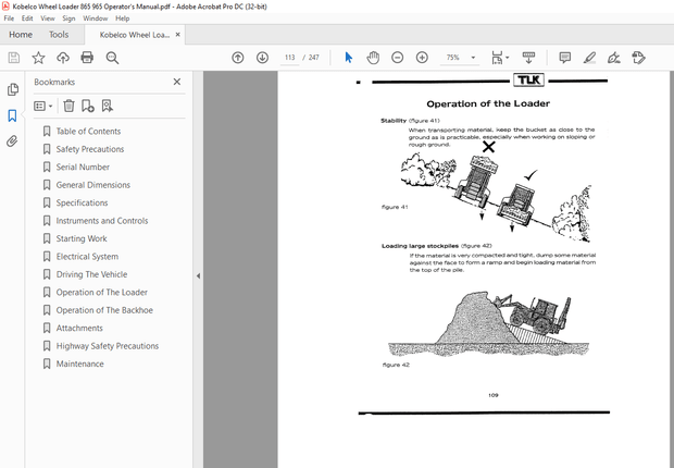 Kobelco Machine Full Series Operator Manuals PDF 2.71 GB – DOWNLOAD