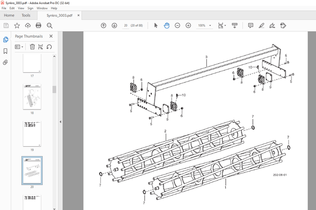 Pottinger Tractor SYNKRO 3003 Spare Parts Manual – PDF DOWNLOAD