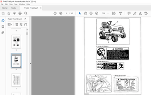 Kubota Lawn Tractor T1460, T1560 Workshop Manual – PDF DOWNLOAD