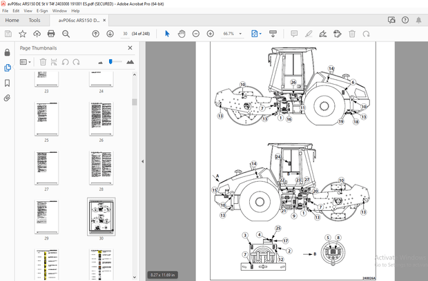 AMMANN ARS 150 MANUAL DE INSTRUCCIONES 2403008 - PDF