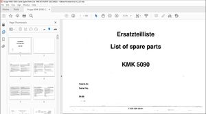 KRUPP KMK 5090 Truck Crane Parts Manual 2305036 EN_DE – PDF DOWNLOAD